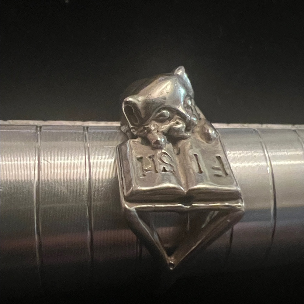 KABANA STERLING SILVER CAT RING